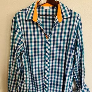 Porsche Long Sleeve Button Down Shirt